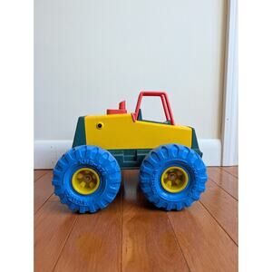 Vintage 80s TONKA MXB-975 Pressed Steel Front Loader Early Plastic Make 812345-A